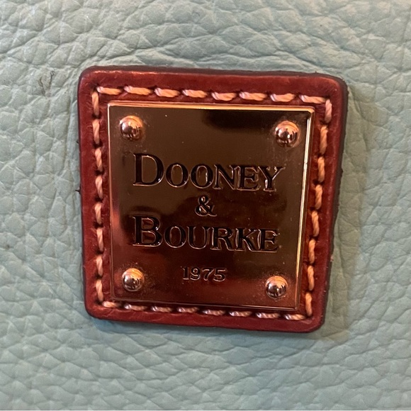 Dooney & Bourke authentic handbag. Teal pebble leather - Picture 4 of 10